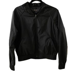 Ivy Park ~ Black Crop Jacket ~ size Small ~ see photos for measurements